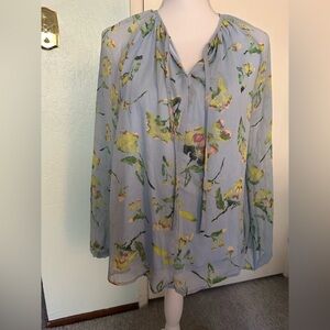 Adyson Parker Floral Blouse Size medium